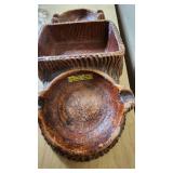 Lot of Souvenir and Glass Ashtrays Including Olentangy Caverns Piece