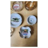Lot of Vintage Collectible Ashtrays from Various Locations and Establishments from New York, Arizona, Grand Canyon and More