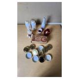 Mason Jar Caps, Decorative Vases, and Disney Collector Glasses