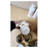 Mason Jar Caps, Decorative Vases, and Disney Collector Glasses