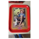 Coca-Cola and Elvis Collectible Tins and Tray