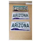 Arizona License Plates