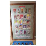 Lot of Baseball and Basketball Cards Featuring Legends and Original Timberwolves Cards Display