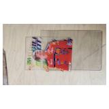 NASCAR Collectibles Including Ertl Die-Cast Car, Dale JR and Jeff Gordon Ornaments, and Dale Earnhardt Documentary