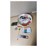 Lot of Beer and Liquor Branded Bottle Openers and Accessories