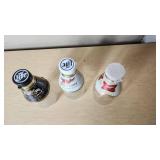 Miller Genuine Draft and High Life Beer Bottles