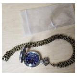 Details Quartz Pocket Watch with Chain