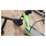 Razor Black Label E90 Electric Scooter and Halo Kick Scooter - Untested