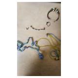 Assorted Jewelry and Accessories including Beaded Necklaces, Bracelets, and Wallets