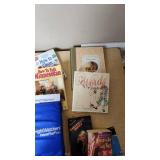 Collection of Books and Accessories including "Words to Live By," "How to Talk Minnesotan," and More