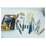 Kitchen and Grilling Utensils Lot