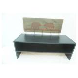 Wooden Shoe Rack, Decorative Coat Rack