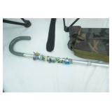 Camo Folding Camping & Hunting Chairs. Be-Jeweled Cane