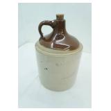 Antique Two-Toned Crock Jug. Large
