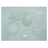 Vintage Crystal Collectible Dishes