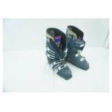 Snow Skis, Boots, Poles, and Bag