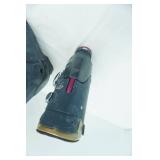 Snow Skis, Boots, Poles, and Bag