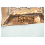 Vintage Copper Roadrunner Ashtray by Gregorian Copper