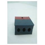 Vintage Cast Iron Coin Bank US Mailbox 1940s/1950s