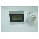 LED Sensor Light Ball Spotlight, Weather Monitor