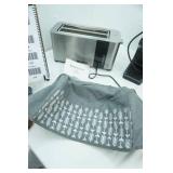 Mueller Stainless Steel Toaster and Cover (4 slice option)