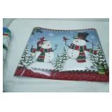 NEW Magnetic Snowman Print Artwork