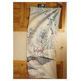 new/like new Fall, Winter, Eagle Themed Curtains.