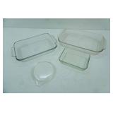 Glass Bakeware Lot