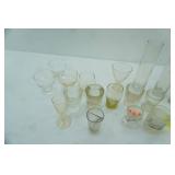 Vintage Shot Glasses and Cordial Glasses