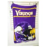 Vikings Plush Throw Blanket (NEW/LIKE NEW)