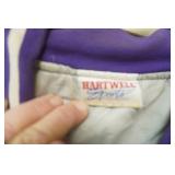 Vintage Heartwell Sports Satin Bomber Jacket.