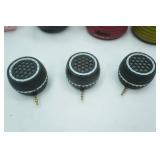 I Live Speakers(3), Rokono Speaker,Retro Speaker,3 small Round Speakers