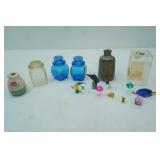 Hand-Blown Art Glass Fish, Vintage Anchor Hocking Cobalt Blue Glass Apothecary Jars and more
