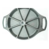 Seasoned Cast Iron Wedge Pan