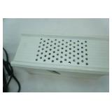 Stainless Steel Toaster w/user manual and cover; Manual Food grater/slicer/chopper