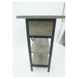 Narrow Flip-Top End Table w/outlet and USB port outlets
