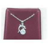 Jewelry Lot: 925 Chain and Dolphin Necklace