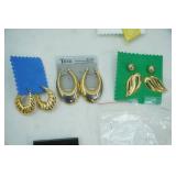 Jewelry Lot: Pierced Earring Pairs
