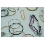 Jewelry Lot: Bracelets.