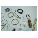 Jewelry Lot: Bracelets.