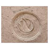 Set of Herb Planters including Chives, Sage, and Rosemary Ceramic Pots