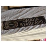 Omaha Standard Metal Sign - 18"