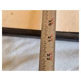 Framed Vintage World Map titled "Nova Totius Terrarum Orbis Geographica Ac Hydrographica Tabula" - approx. 22" wide