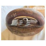 Vintage Cast Iron Sad Irons Including Geneva Brand and Others