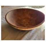 Set of Three Vintage Wooden Bowls