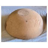 Set of Three Vintage Wooden Bowls