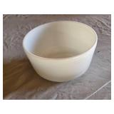 Pyrex Baking Dishes including Glass Loaf Pan model 213-R and White Mixing Bowl