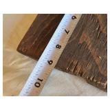 Wooden Texas and Louisiana Banknotes