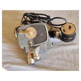 Keystone K-4C 8mm Movie Camera with AW Fireball Super 8 Movie Light