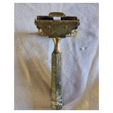 Vintage Collectible Lot including Razor, Rifle Pen, and Jewelry